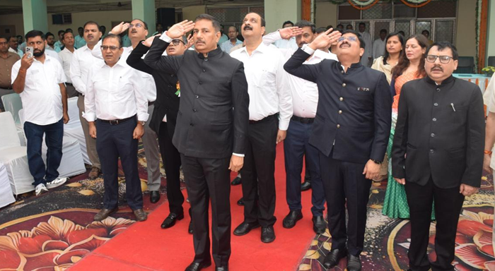 Independence Day celebrations at Yamuna Authority